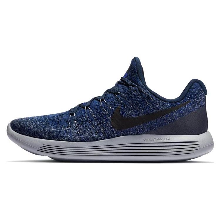 

Кроссовки унисекс Nike LunarEpic Low Flyknit 2 College Navy Blue Black Concord 863779-406