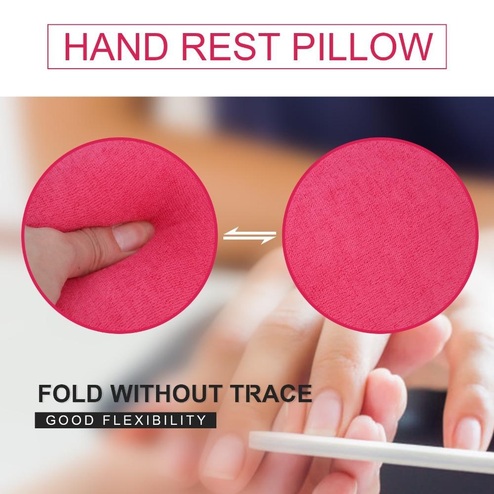 Detachable Nail Art Hand Pillow Soft Sponge Memory Foam Bolster Pillow For Nail Salon