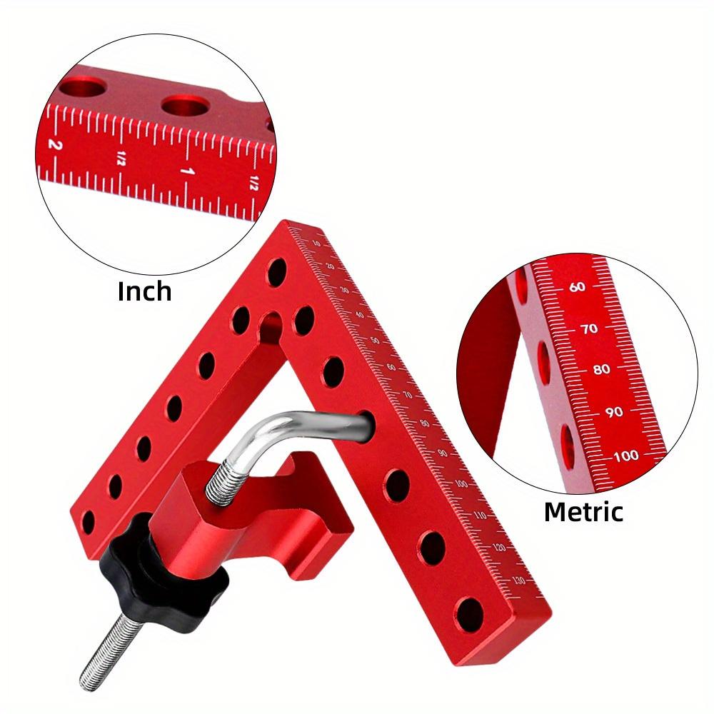 3/6pcs 90 Degree Positioning Squares Right Angle Clamps - Corner Clamps for Woodworking Tools, Right Angle Clamp, Drawers