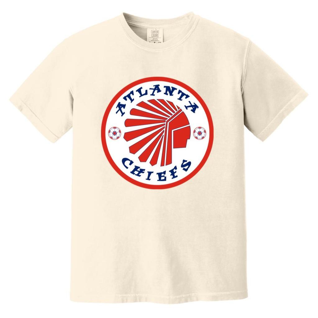 Atlanta Chiefs T-shirt Heavyweight Vintage Colors | NASL Soccer Team