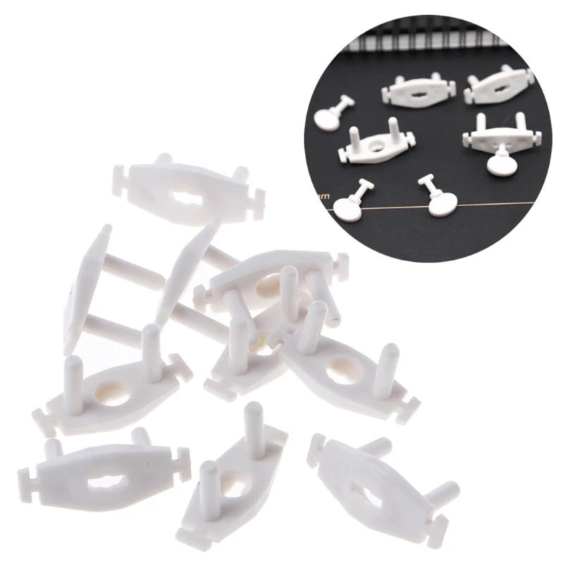 

10 шт. Защитная крышка из АБС-пластика для розетки, защита от поражения электрическим током, защита безопасности ребенка, двойная безопасность, безопасность ребенка