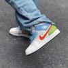 New Jordan 1 Mid SE Stitch GS DX2462-100