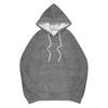 Women's Fashion Casual Long Sleeve Pullover Hooded Color Sweatshirt