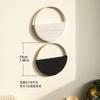 Bohemian Double Round Shelf Wall Decoration Hand-woven Wall Hanging Home Jewelry Pendant