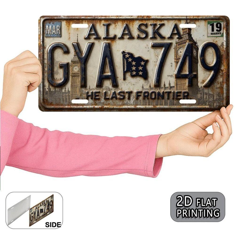 Metal Wall Art Decor, Tin Sign, 20x30cm