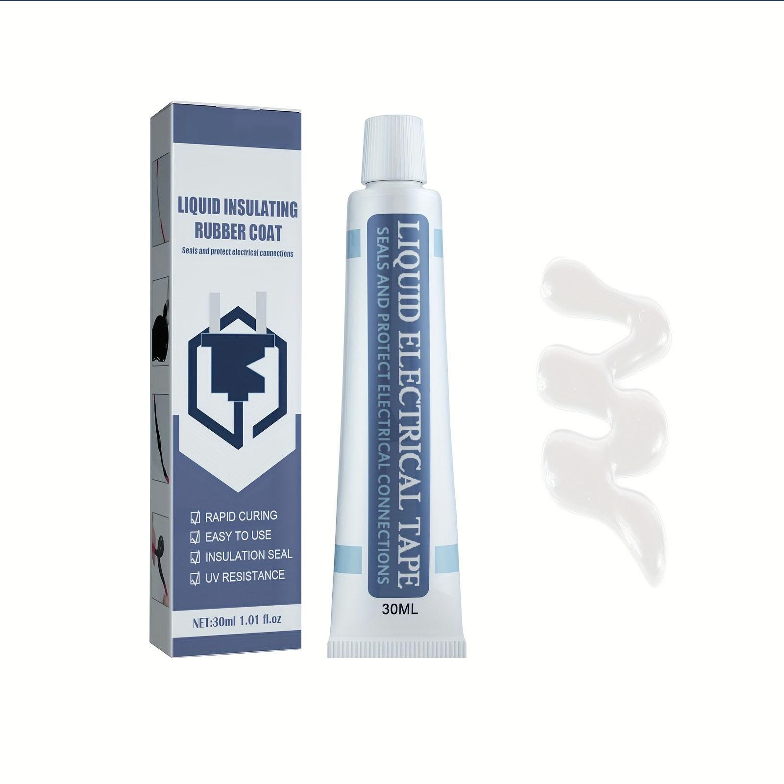 

Жидкая изоляционная лента, герметик для литиевых батарей, печатная плата, водонепроницаемый клей, огнестойкий, устойчивый к высоким температурам, 30 мл A белый