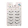 Korean Style Cluster False Eyelashes Natural Lengthening Effect For Eye Makeup