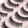 Lactacia - Set of 5 Pairs: Volume Crisscross False Eyelashes