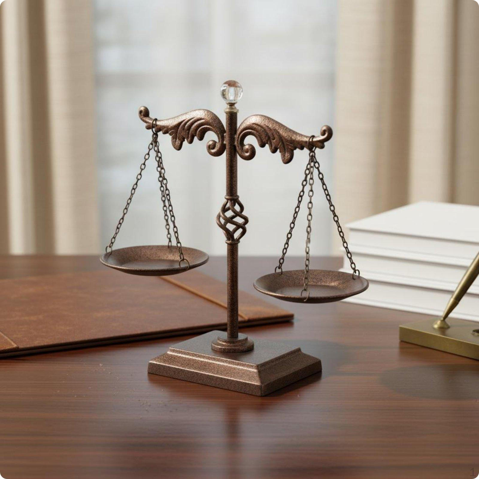 Vintage Cast Iron Scale Antique Finish
