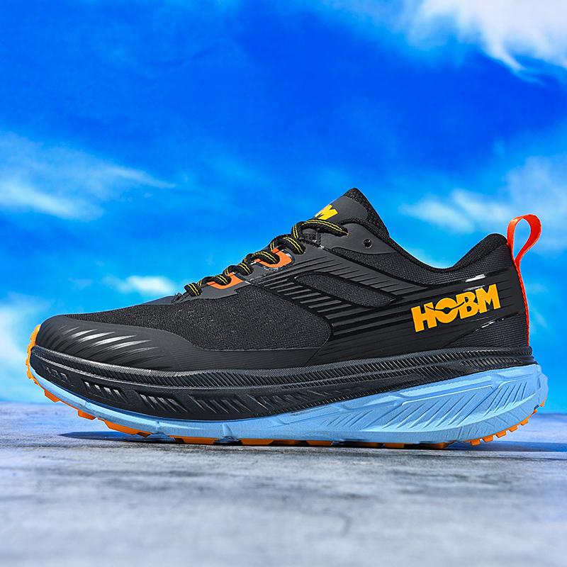 Marathon Sports Running Shoes Men Breathable Lightweight Sneakers Comfortable Athletic Nonskid Leisure Outdoor Sneakers for Men