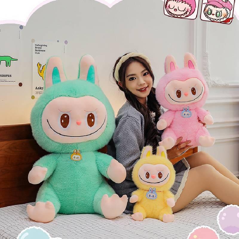 Plush Toy Cute Cartoon Rabbit Stuffed Doll Home Decoration Kids Gift
