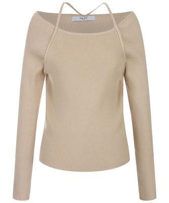 VANAKE Slim Square Neck Knit_Vb49Ktmv02Z