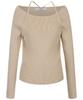 VANAKE Slim Square Neck Knit_Vb49Ktmv02Z