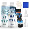 Resin Polishing Kit, Resin Cleaner With Scraper Gloves And Cloth Fast Penetration Precise Removes Scratches And Scuffs For Res Countertops Floors