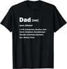 Dad Definition Father's Day Tee Gift Unisex T-Shirt