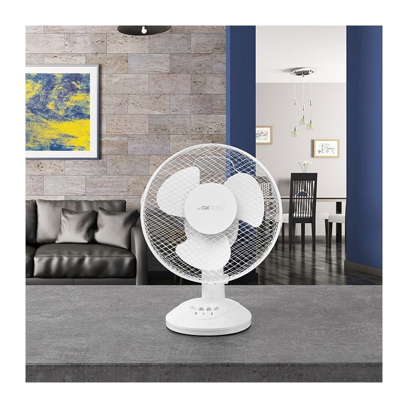 Ventilateur De Table Blanc Vl 3601 Clatronic