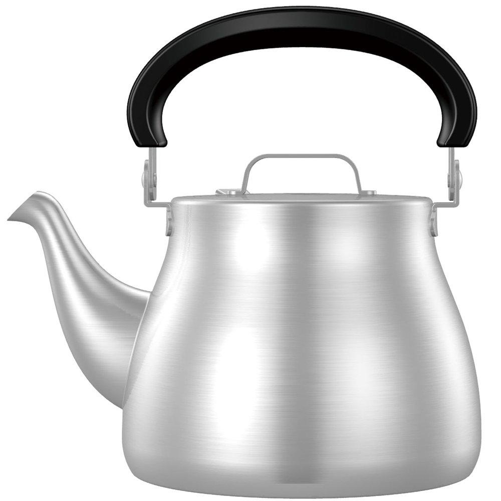 

Cookvessel FIKA Stainless Steel Tea Kettle, 2.4L, Matte, FIKASTT-24 TKS