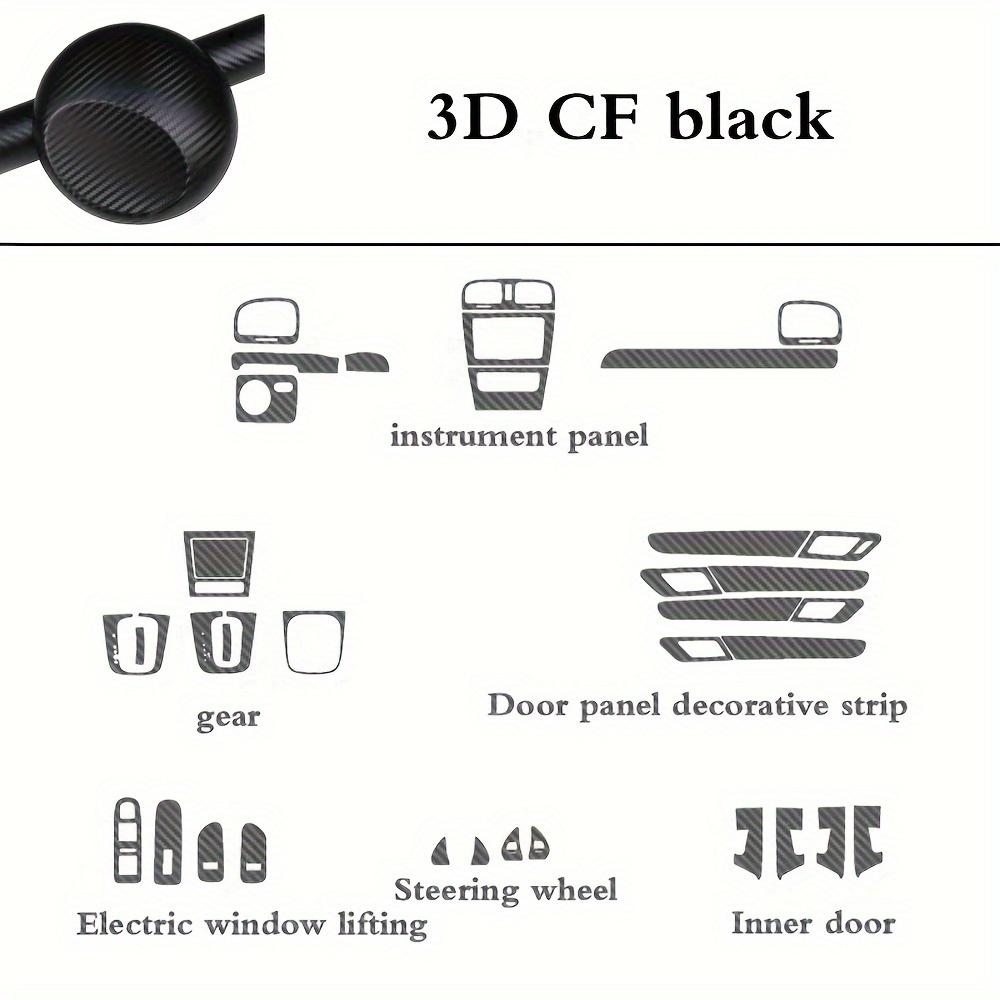 

Защитная пленка из углеродного волокна для Volkswagen Golf MK6 GTI R 2008-2013 Центральная консоль Рычаг переключения передач Панель приборов Ручка воздуховода Интерьер автомобиля углеродного волокна черного