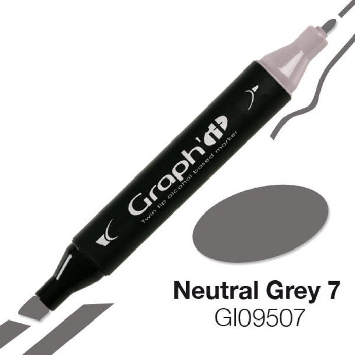 Marqueur à l'alcool Graph'it 9507 Neutral Grey 7