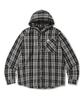 BROWNBREATH Tag Check Hood Shirts - Black