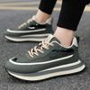 Men's Spring and Autumn Low Top Trendy Versatile Thick Soled Sports Shoes Lace Up Anti Slip High Quality Casual Shoes Tenis 2025