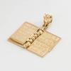 Religion Women Necklace Gold Color Openable Holy Bible Book Pendant Necklaces Christian Judaism Catholicism Orthodox Jewelry