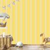 Gold and cream stripes wallpaper for living room and bedroom 50x1000