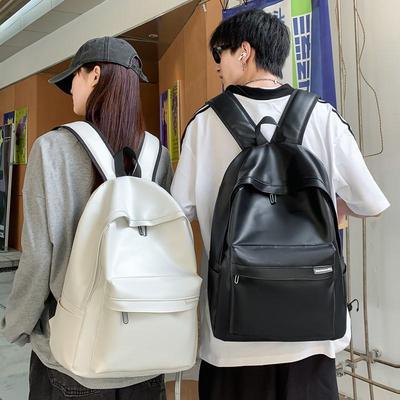 2025 Retro Trend Unisex Batoh z mäkkej kože - Školská a cestovná taška s veľkou kapacitou