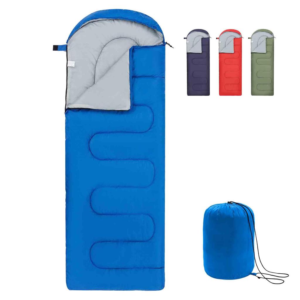 Underwood Aggregator Envelope Summer Sleeping Bag Compact 1 Person Camping Sleeping 3 Season Sleeping Comfortable Temperature to Easy Storage Pack For
