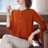 Chic Spring Knit Jacket & Cardigan Set for Stylish Middle-Aged Women - 2026 Fashion Collection