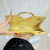 Evening Party Bag - Shiny Clutch Bag with Rhinestones, Formal Handbag for The Banquet, Dress Cross-body Bag