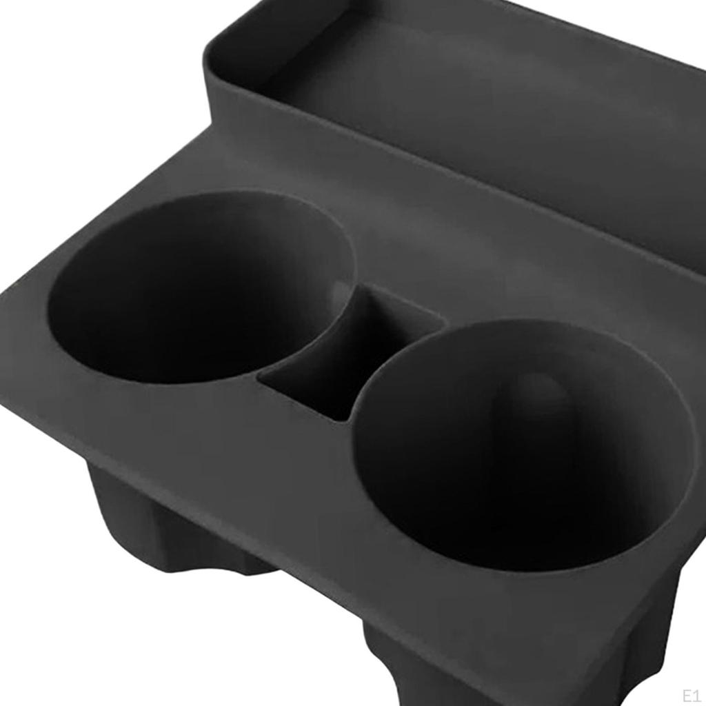 Konsolen-Getränkehalter-Einsatz Silikon-Getränkeorganisator Automobilzubehör Einfach zu installieren 2 in 1 für