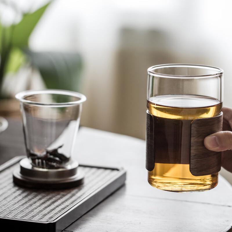 Shangqi Portable Tea Infuser Glass Bottle