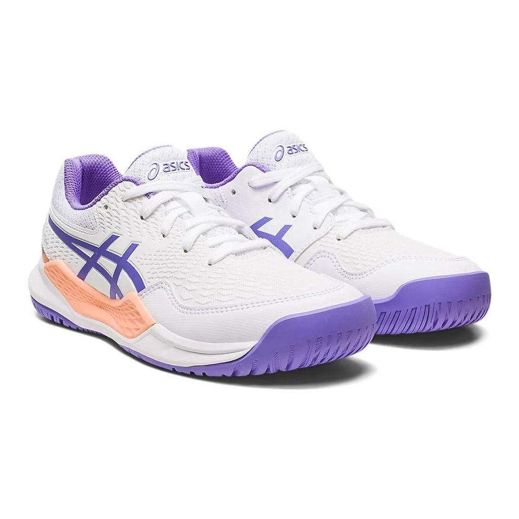 Asics Gel Resolution 9 GS White Amethyst Kids Sneakers 1044A067-101