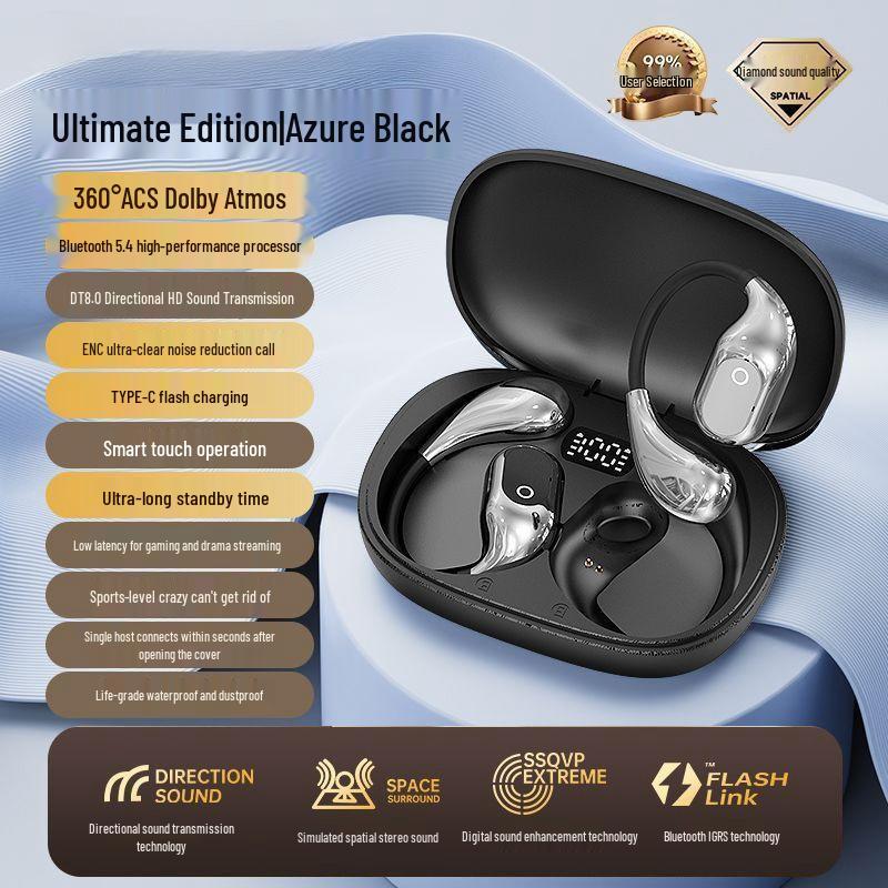 2025 Bluetooth Wireless Earphones | Over-Ear & In-Ear Sport | High-Quality Sound & Long Battery Life