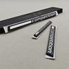 3D ABS Car Sticker Competition Logo Bar Underlined Badge Emblem Decals For BMW M3 M4 M5 X5M X6M Thunder Edition Auto Accessories