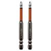 1/4\'\'(6.35mm) Hex Screwdriver Bits 150mm 2 X 80mm