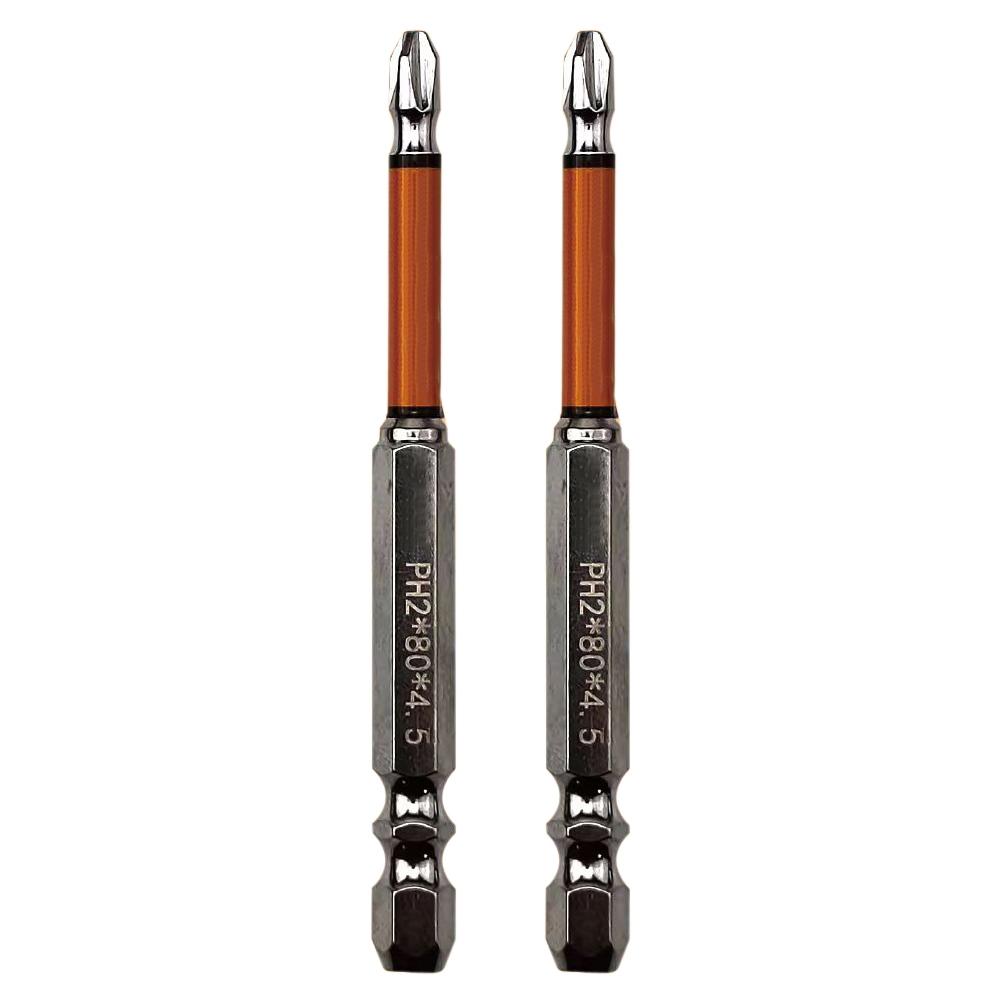 1/4\'\'(6.35mm) Hex Screwdriver Bits 150mm 2 X 80mm