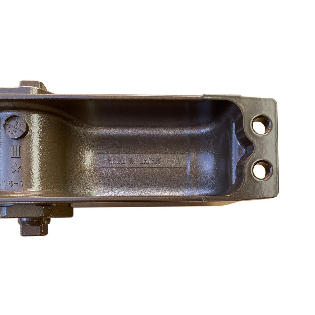 Nippon Door Check Manufacturing New Star Parallel Door Closer with Stop Burnt Umber 1 piece P-183