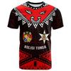 Tonga 3D Printing T Shirt For Men Clothes Polynesian Graphic T-shirt Fashion Tops Short Sleeves Summer Street Loose Tee Shirts