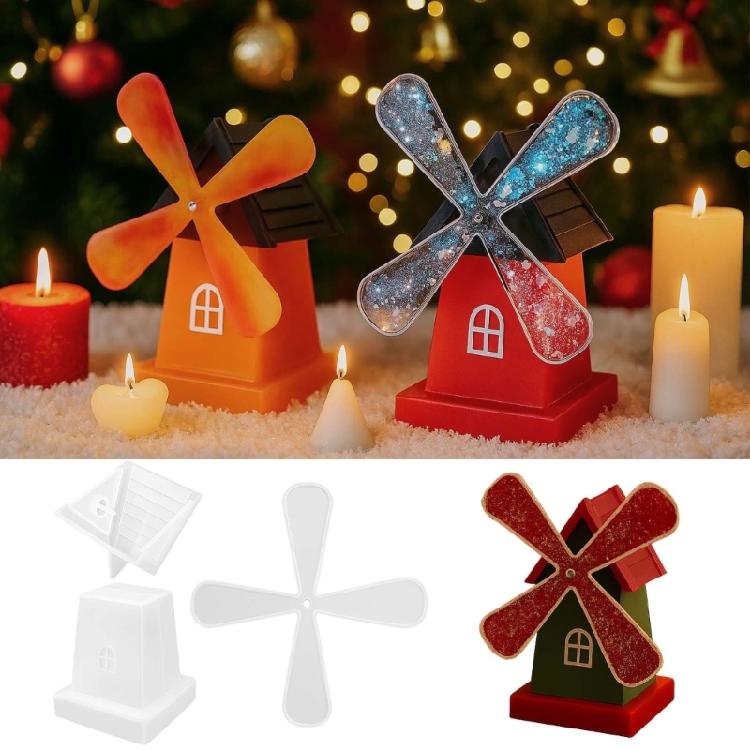Cottage Silicone Jewelry Mould Crystals Epoxy Casting Set Home Decoration Craft Project For Art Enthusiasts