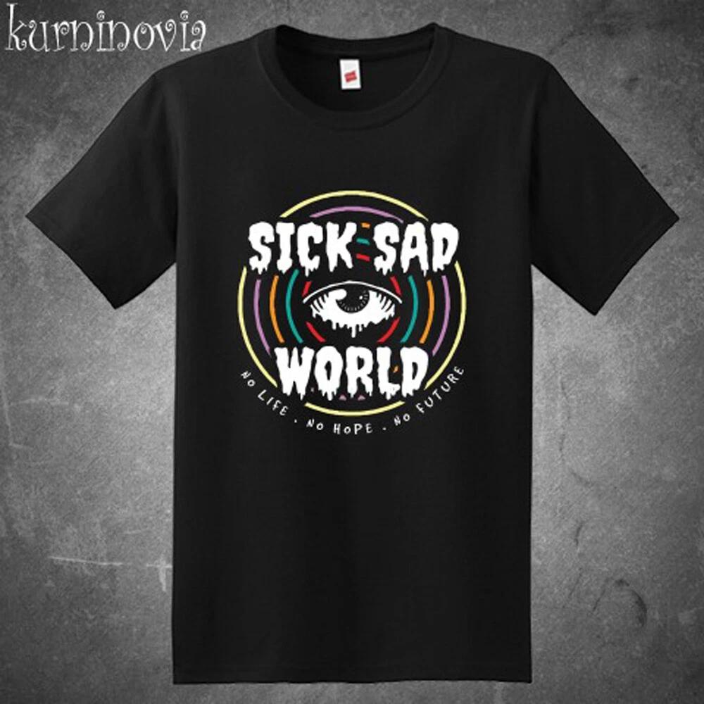 Men s and Women s T-shirts Daria Sick Sad World Eye XXXXL