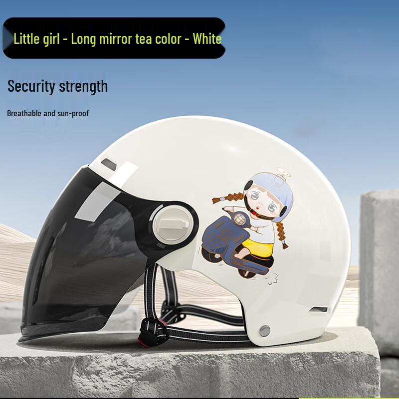 Miling Women s Cartoon Half Helmet One Size