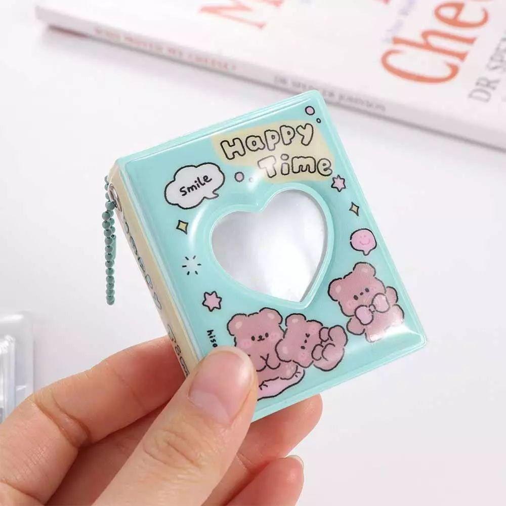 Waterproof Love Heart Photo Album Card Book Hollow Picture Storage Album New Cartoon Photo Album