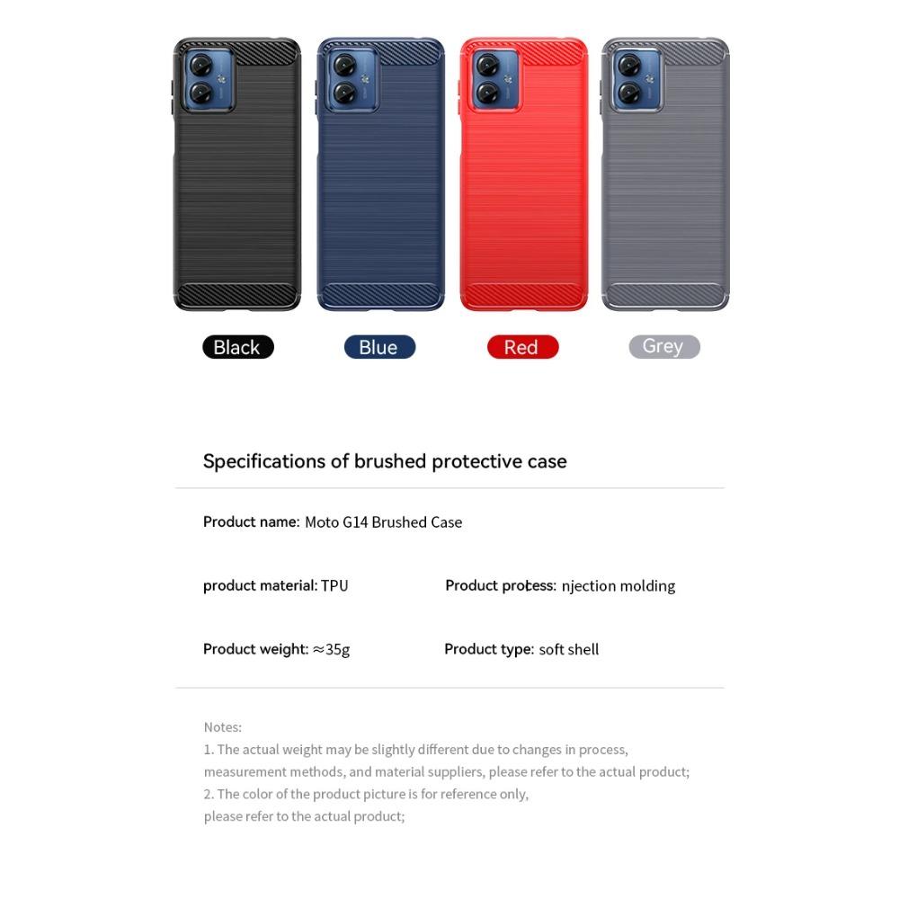 Shock Resistant Protective Phone Case for Motorola G13 G23 G53 G73 G32 G42 G62 Soft Cases Covers Textured Business Full Protection Cover