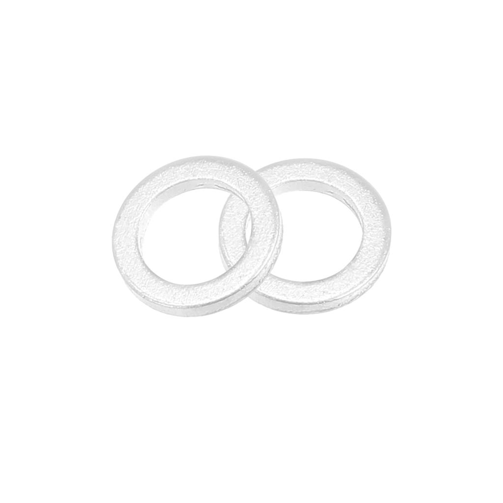 uxcell Drain Plug Washer Gasket Universal Crush Washer Drain Plug Gasket 10x16x1.5mm 15pcs