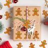 500Sheets/Roll Merry Christmas Stickers Santa Hat Christmas Bells Seal Labels Stickers For Diy Gift Baking Package Envelope