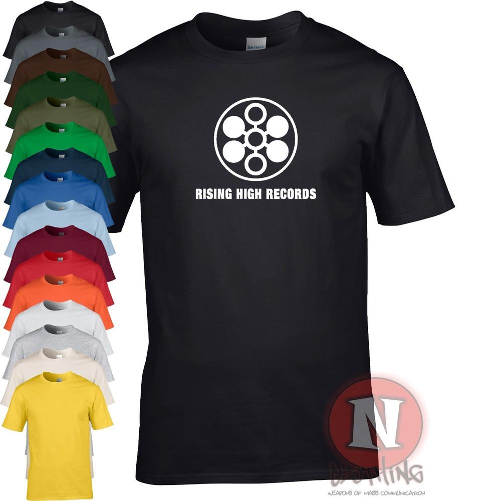 Camiseta Rising High Records Trance Dance Rave Música Electronica EDM