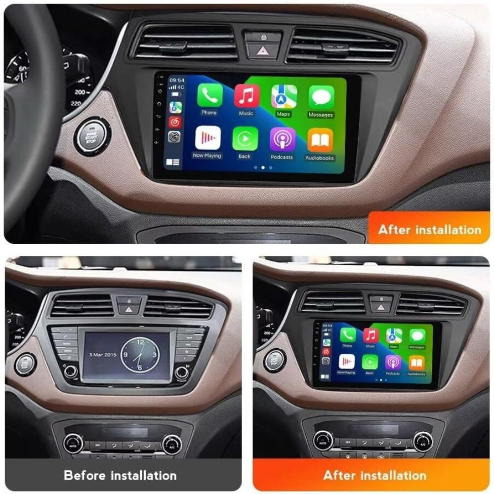 Android 13 para Hyundai I20 LHD 2015 2016 2017 2018 Radio de coche Reproductor multimedia Estéreo Navegación GPS WIFI BT NO 2 Din DVD