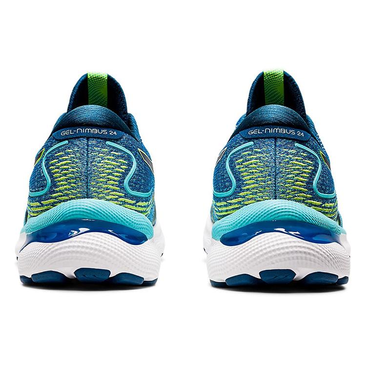 New Asics Gel Nimbus 24 Lake Drive Hazard Green 1011B359-400